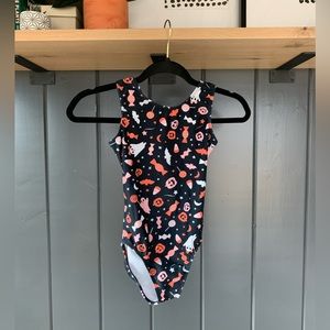 Destira Halloween themed Gymnastics Leotard